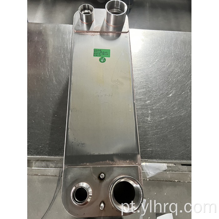 Trocador de calor de placa soldada 20 placas B3-95B-20D-4.5